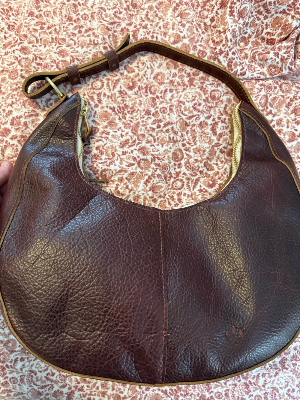 Portland Leather Large Nora in Cinnamon Bear 🐻 (rare, retired)